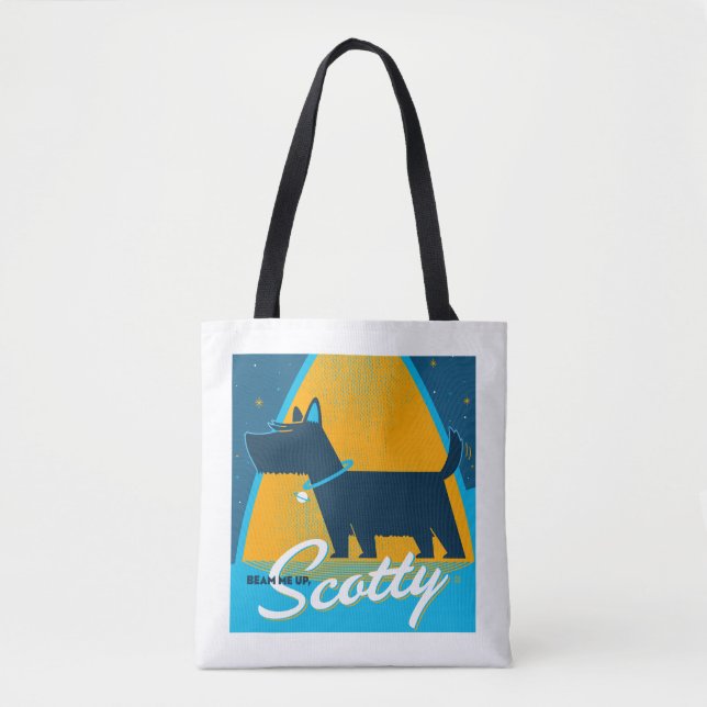 Tote Bag Beam Me Up Scotty (Devant)