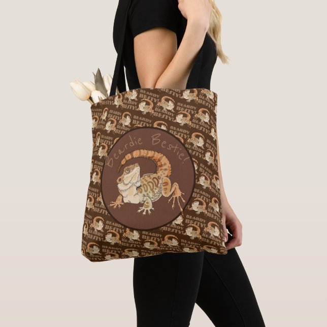 Tote Bag Beardie Bestie ! (De près)