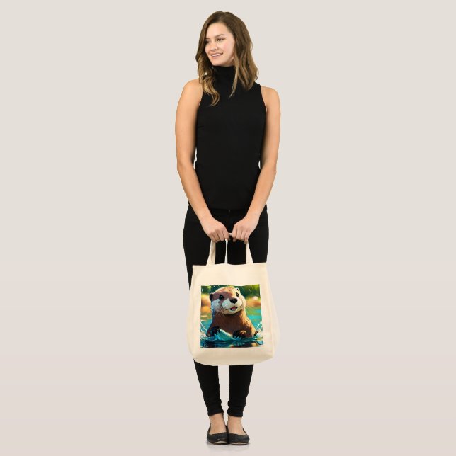 Tote Bag #BearsOfNatureToteBag (Devant (modèle))