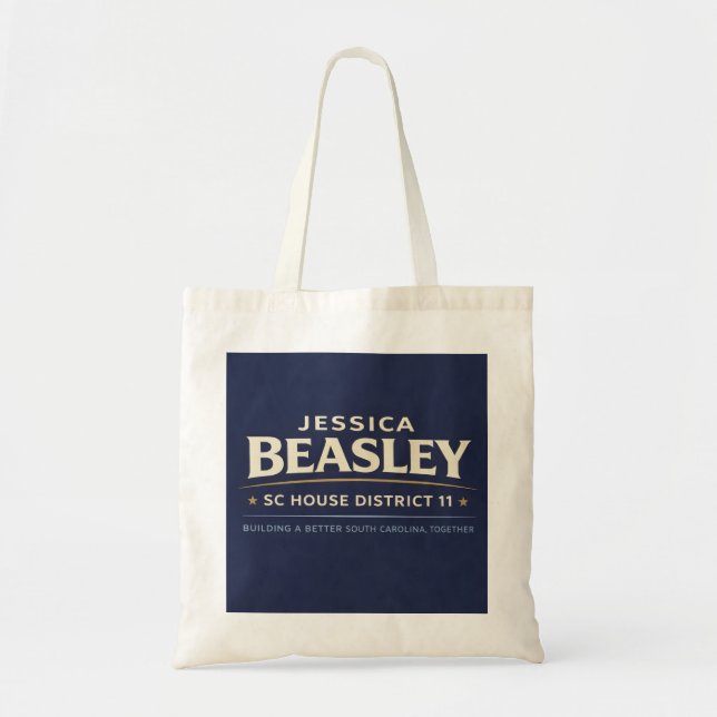 Tote Bag Beasley pour le district 11 de la Chambre de SC (Devant)