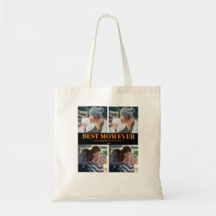 Tote Bag Beat Mom Ever Custom 4 photo Collage