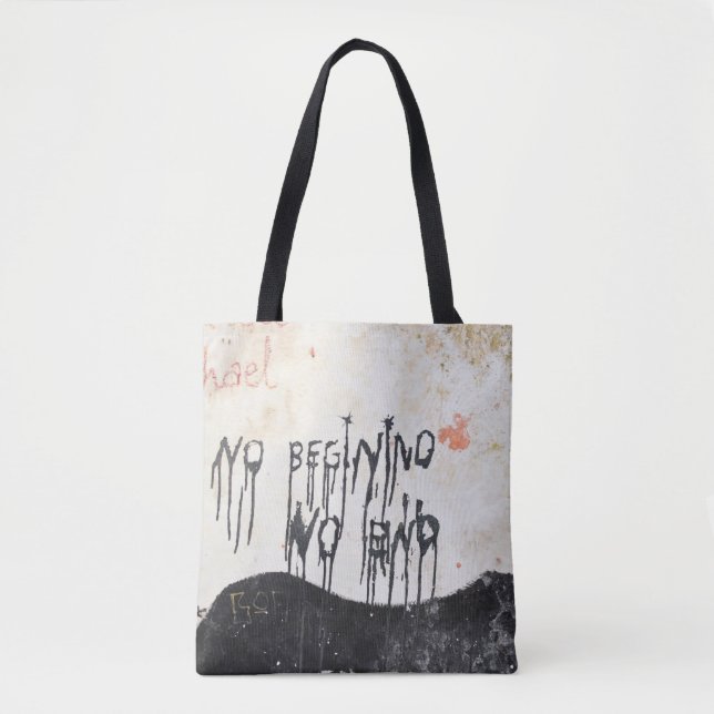Tote Bag Beatles ashram (Devant)