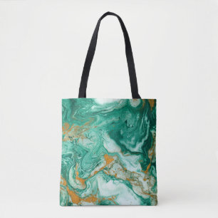 Tote Bag Beau arrière - plan abstrait. Or et gris foncé