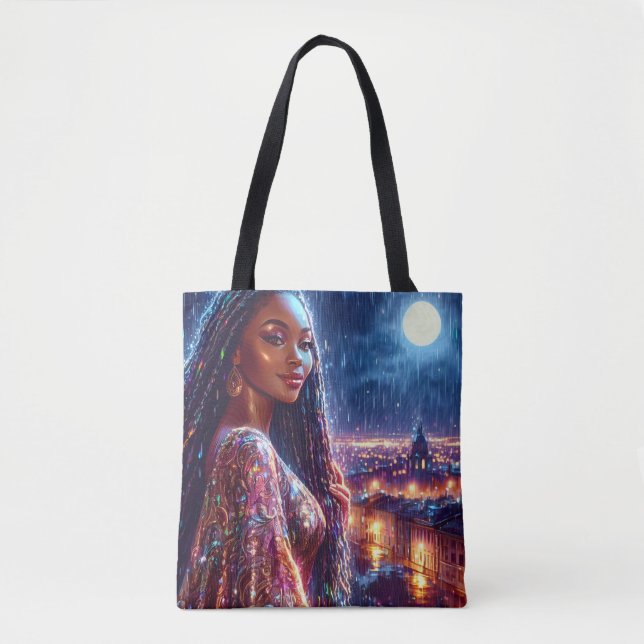 Tote Bag Beau Art Africain Américain (Devant)