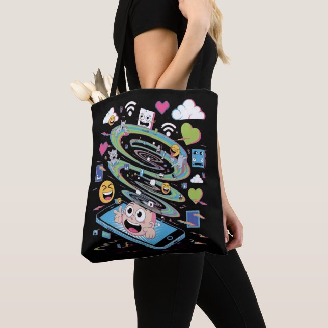 Tote Bag Beau Chaos  (De près)