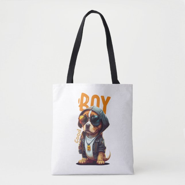 Tote Bag Beau Chien Chien Cute Chiot (Devant)