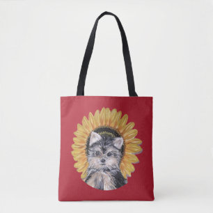 Tote Bag Beau chien Yorkie