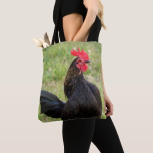 Tote Bag Beau coq des deux côtés