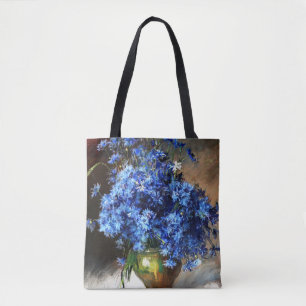 Tote Bag Beau Cornoufleurs Bleues