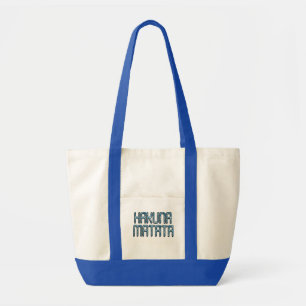 Tote Bag Beau design de citation de texte swahili extraordi