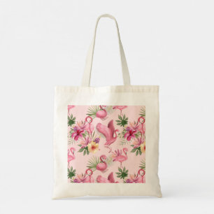 Tote Bag Beau Flamant rose rose