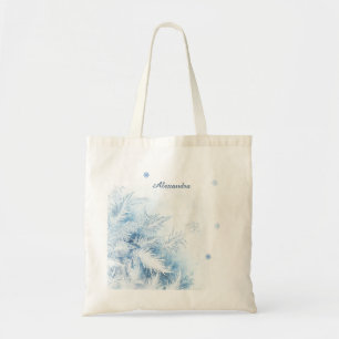 Tote Bag Beau hiver Frost Noël