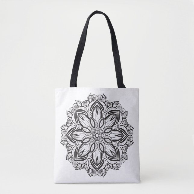 Tote Bag Beau mandala 2 (Devant)