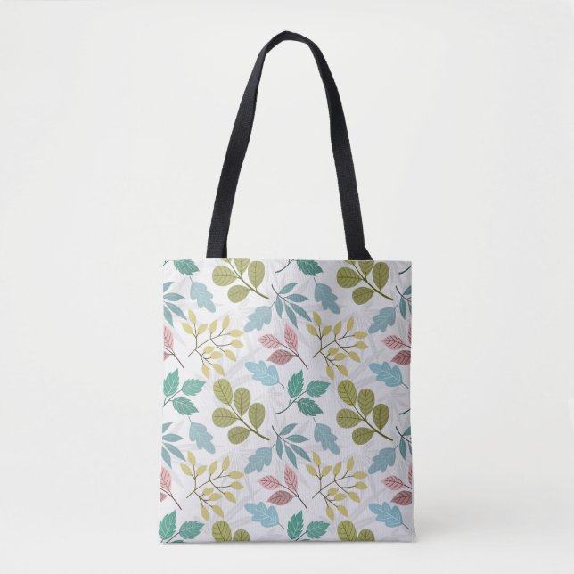 Tote Bag Beau Motif botanique sans feuille (Devant)