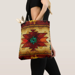Tote Bag Beau Motif indien américain