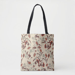 Tote Bag Beau motif vintage Floral dans la variété