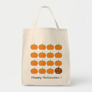 Tote Bag Beau Patch Citrouille Halloween