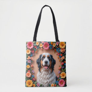 Tote Bag Beau portrait de chien