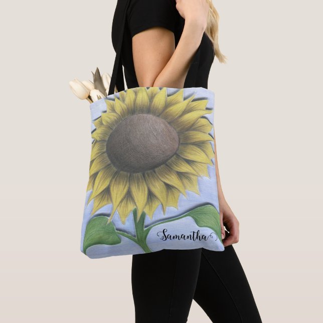 Tote Bag Beau tournesol (De près)