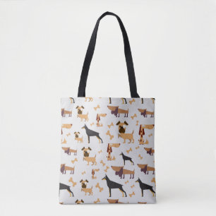Tote Bag Beaucoup de chiens transportent