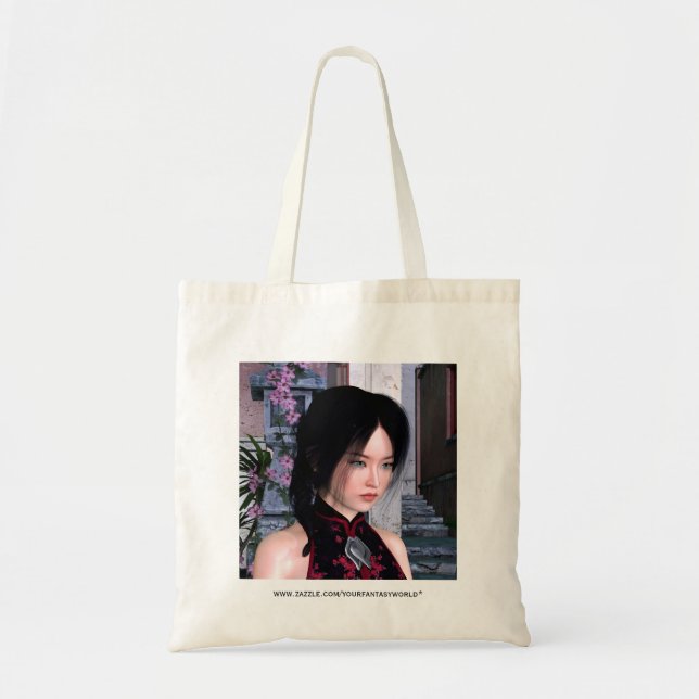 Tote Bag Beauté asiatique (Devant)