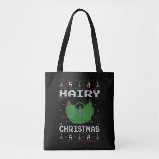 Tote Bag Beauté de Noël poilue