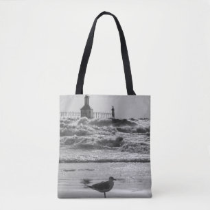 Tote Bag Beauté Et Niveaux De Gris Force