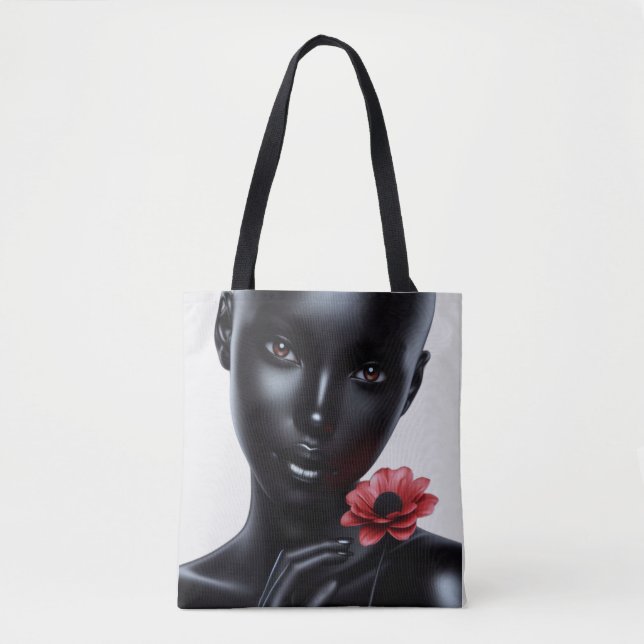 Tote Bag Beauté éthérée dans l'obscurité (Devant)