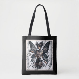 Tote Bag Beauté foncée Gothique asiatique Fée Tatouages & W