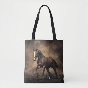 Tote Bag Beautiful horse throw pillow