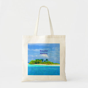 Tote Bag Beautiful Tropical Island in the Maldives