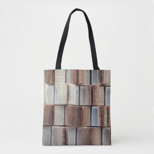 Tote Bag Beaux Livres ouverts (Devant)