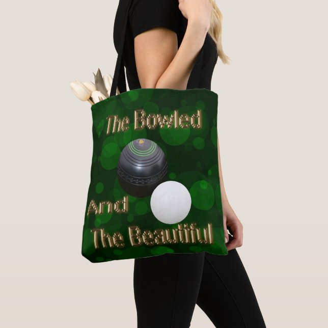 Tote Bag Beaux Plans De Pelouse Vertes, (De près)