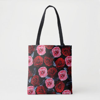 Tote Bag Beaux Roses en fleurs