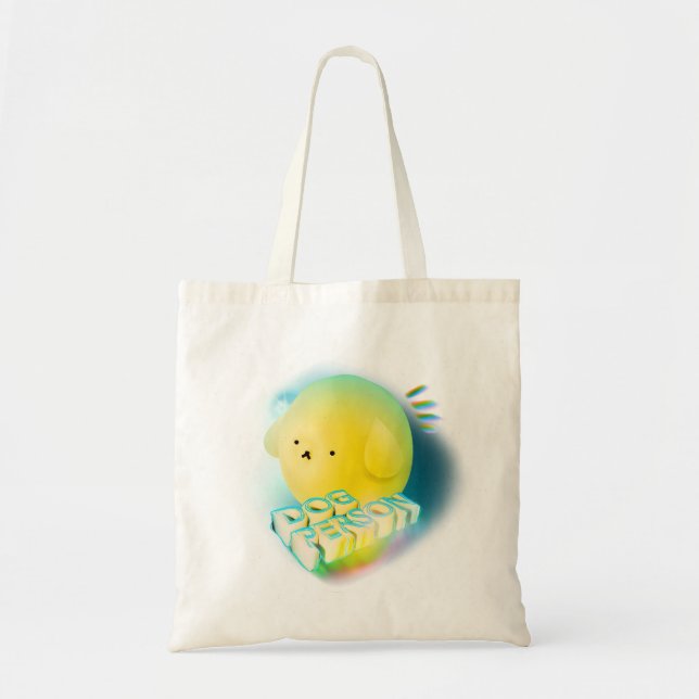 Tote Bag Bébé adorable chien (Devant)