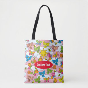 Tote Bag Bébé Animaux Arrière - plan