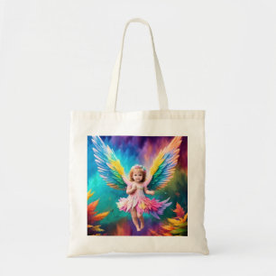 Tote Bag Bébé Bébé Ange ailes Art-38424