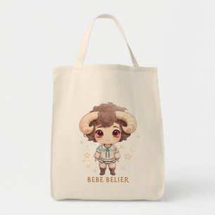 Tote Bag Bébé Belier