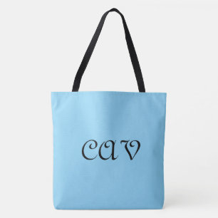 Tote Bag Bébé bleu