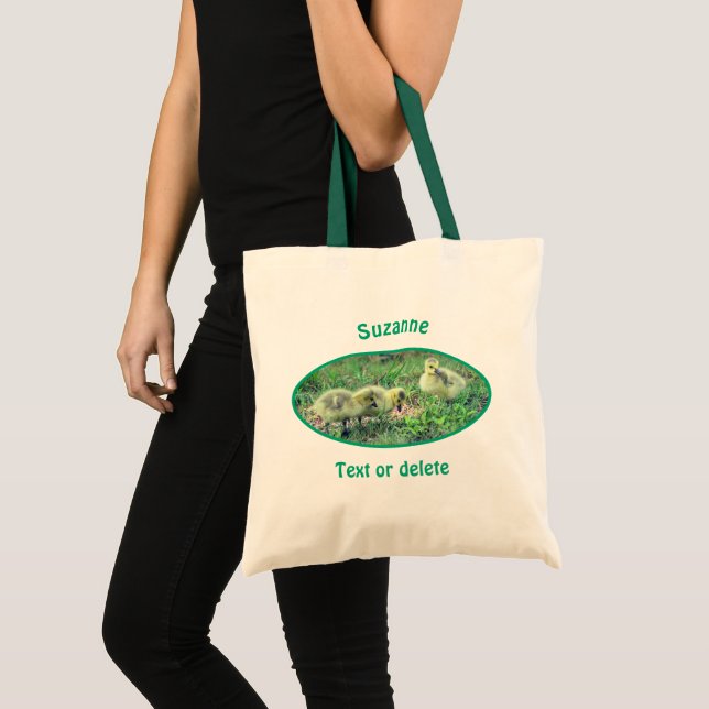 Tote Bag Bébé Canada Oies Nature Personnalisée (Devant (produit))