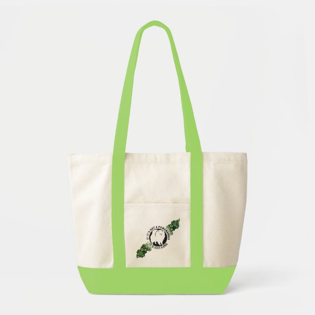 Tote Bag bebe - customisé (Devant)