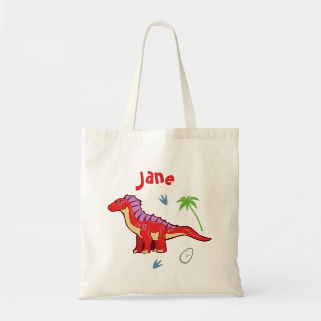 Tote Bag Bébé Dinosaur Amargasaurus (Devant)