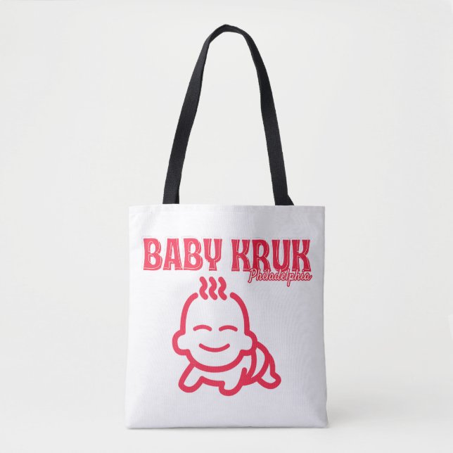 Tote Bag Bébé drôle Kruk Philadelphia Premium  (Devant)