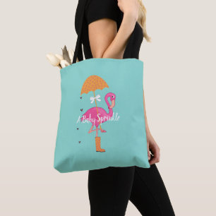 Tote Bag BÉBÉ Faisons Flamingle Flamant Rose Sprinkle Showe