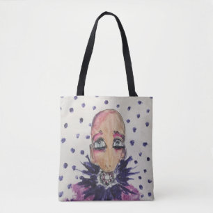 Tote Bag Bébé glamour en violet