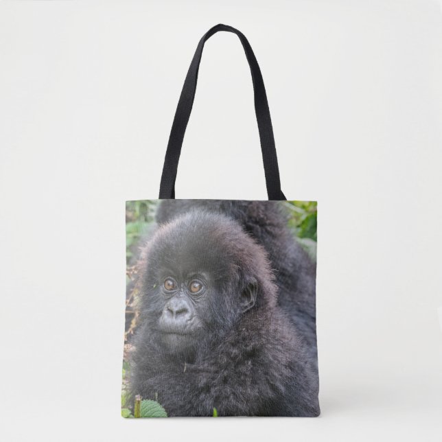 Tote Bag Bébé gorille des montagnes (Devant)