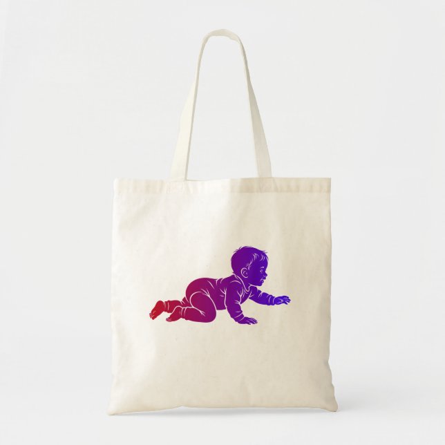 Tote Bag bébé heureux  (Devant)