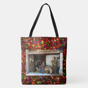 Tote Bag Bébé Jésus, Marie et Joseph Nativité
