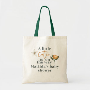 Tote Bag Bébé Mignon Cadeau Personnalisé Citron Orange Baby