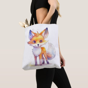 Tote Bag Bébé mignon Fox Épaule Fourre-tout